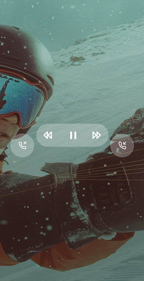Audio & Control, Built into Your Gear.