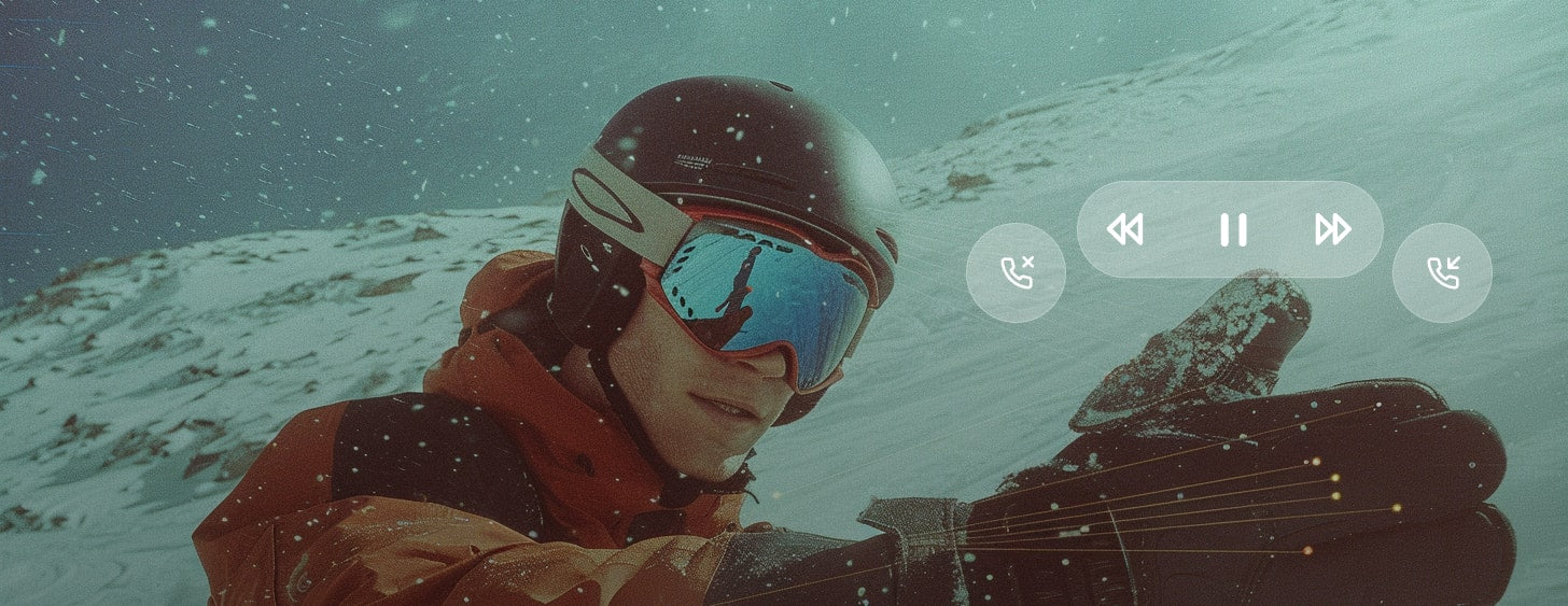 Audio & Control, Built into Your Gear.