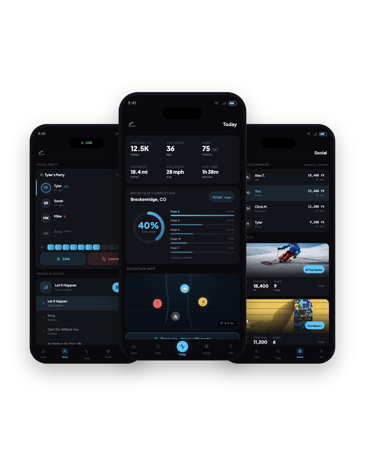 Party Chat, Social Features, Advanced Stats.